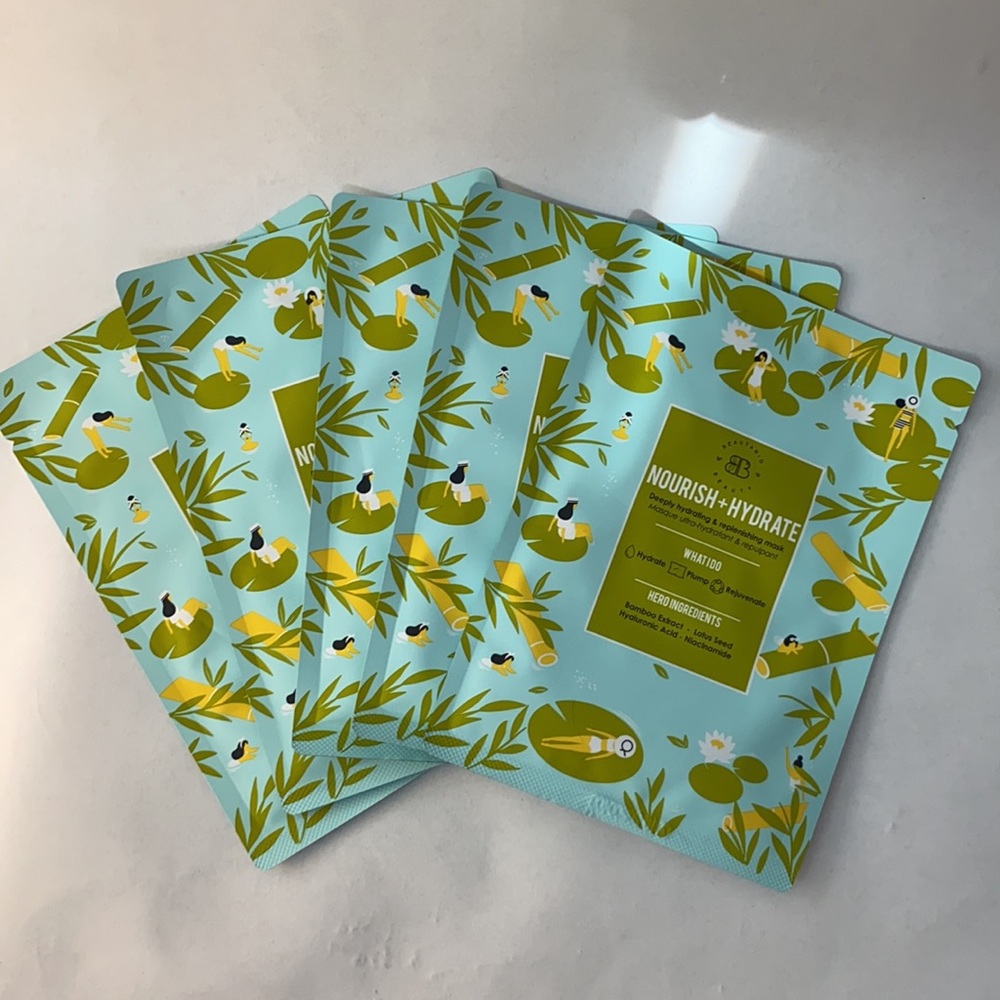 BEAUTANIQ BEAUTY Nourish + Hydrate Face Masks BNIB - Picture 3 of 5